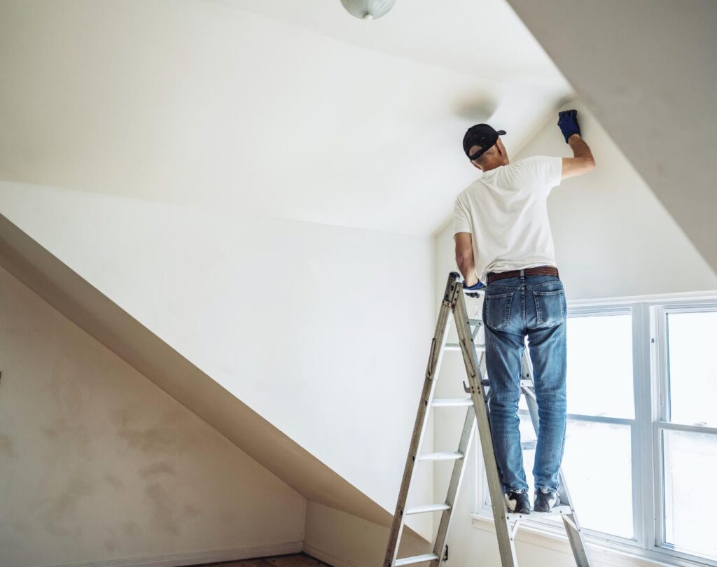 Residential painting in Grand Blanc, MI creating a fresh and polished look for a local home
